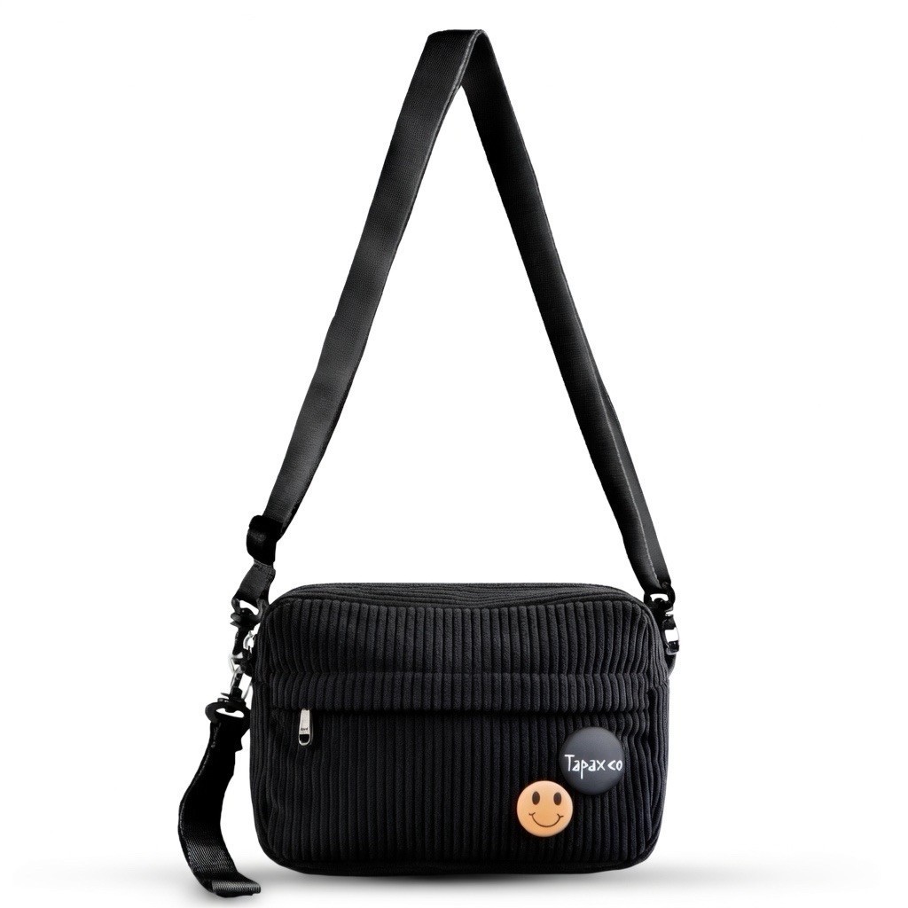 TAPAXCO - Tas Selempang Handbag Corduroy Marsha Tas Slingbag Wanita Pria FREE BROS Tapax