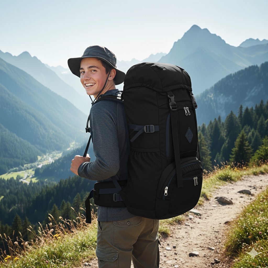 Tas Gunung Carrier Murah Ransel 60 Liter Camping Hiking Outdoor Kyuu Mudik Traveling