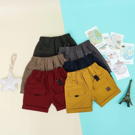 Unokids Cargo Shortpants Anak Original Cotton