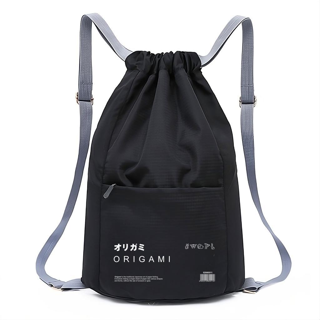 V3 Tas Ransel Pria Hitam Anti Air Multi Fungsi